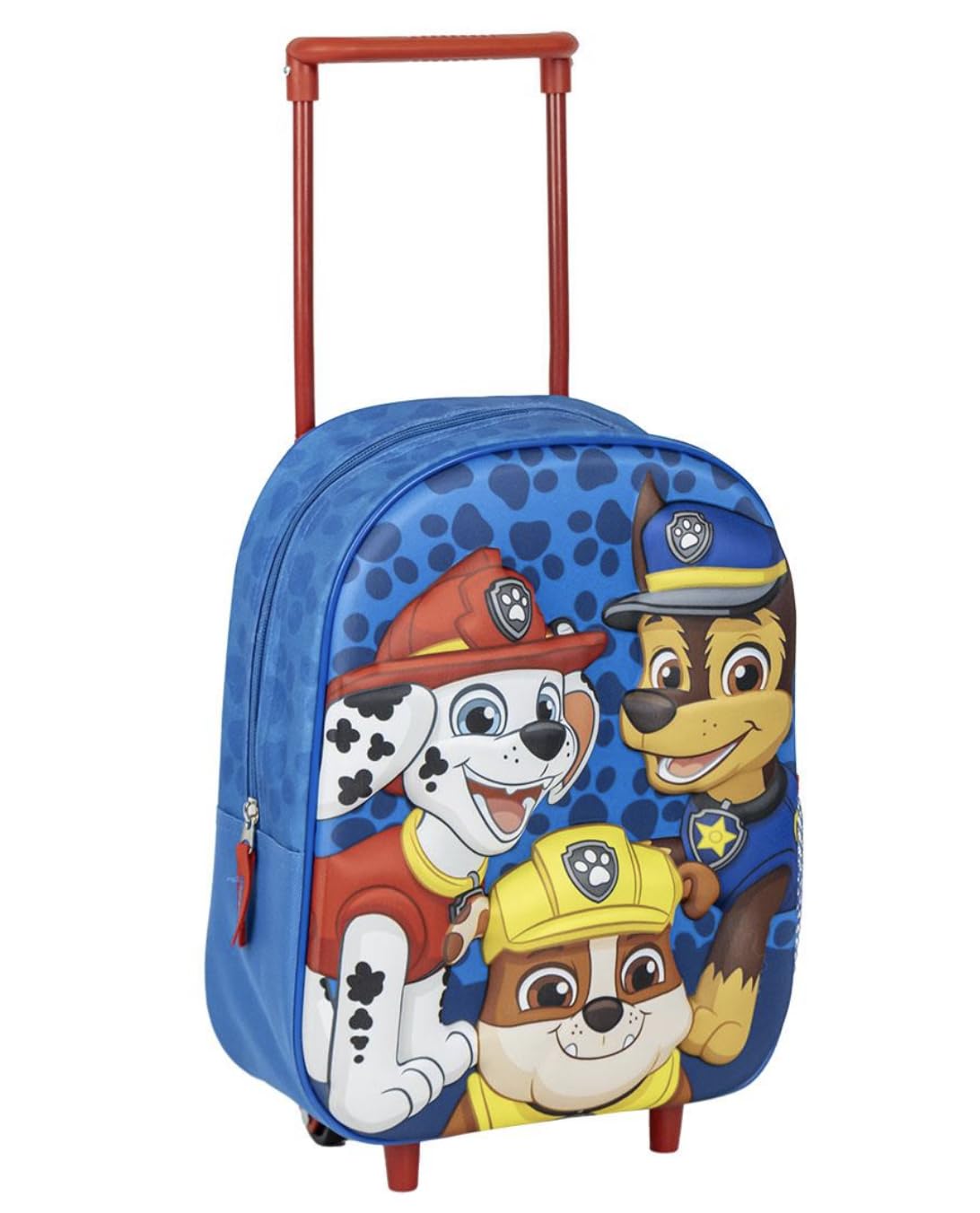 CERDÁ LIFE'S LITTLE MOMENTS Trolley 3D Paw Patrol, Mochila Infantil de La Patrulla Canina Unisex niños, Azul, Pequeña