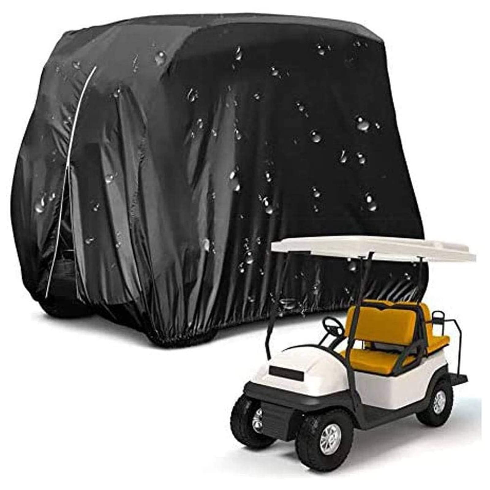 Pokrowiec na wózek golfowy z dodatkową wkładką PCW do ochrony przed kurzem i wodą