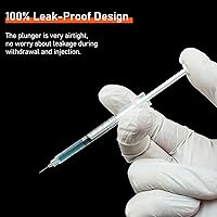 Vista 5 de Jeringa U-100 con aguja, 30G 1/2cc, 5/16 pulgada (8mm), Jeringa, envuelta individualmente, paquete de 20