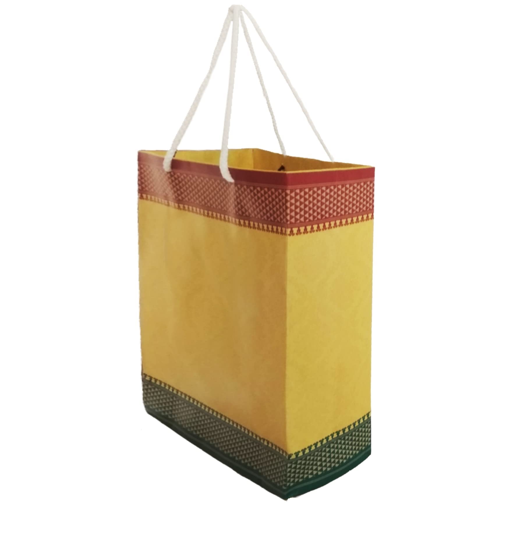 JG Shoppe Eco Friendly Printed Carry Bag | Gift bag | Gift Bags for Return Gifts |Packing Box | Paper Gift Bag - Mustard & Multcolor, pack of 10 (B09HP2Q6MJ) Amazon Price History, Amazon Price Tracker