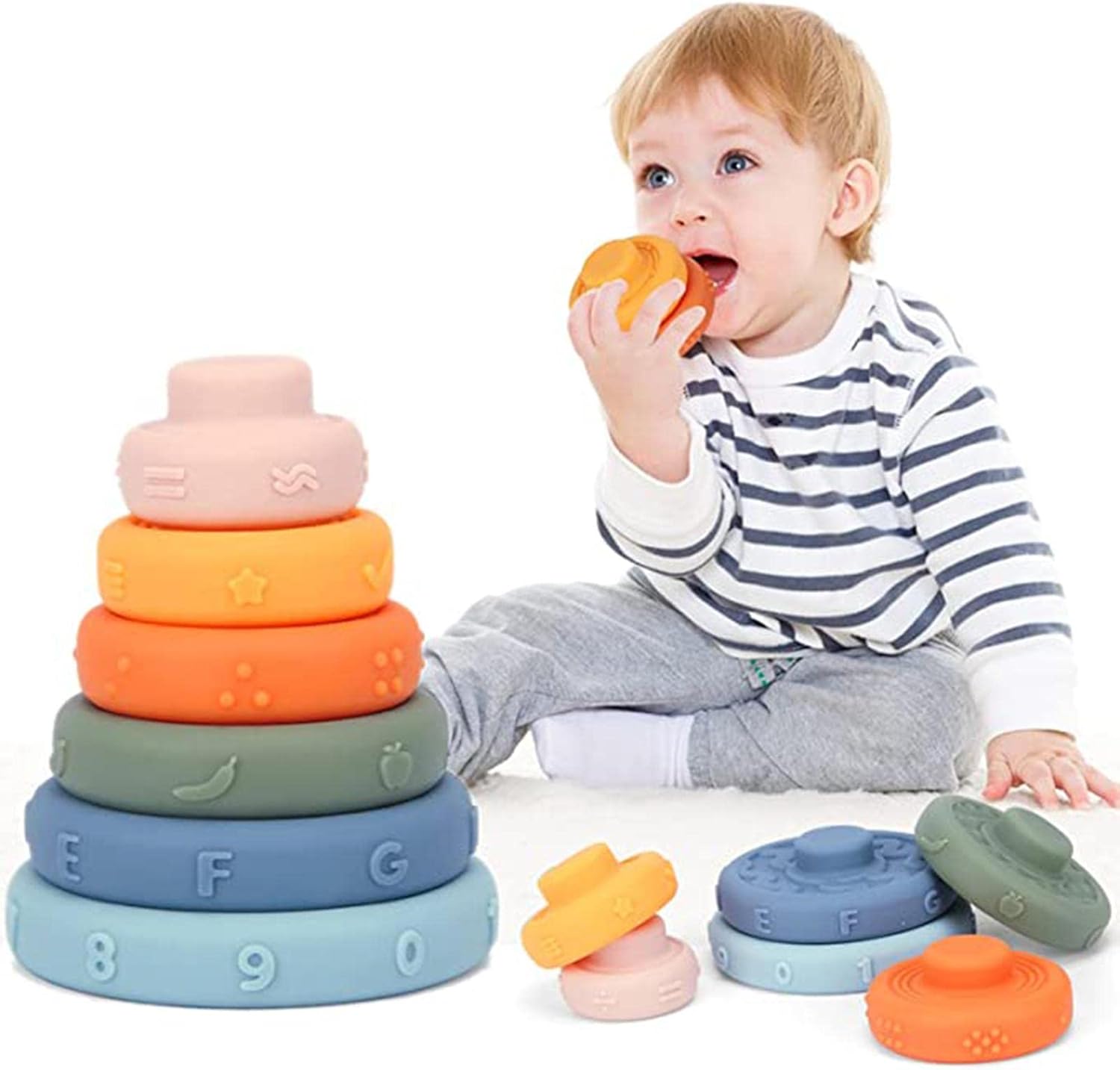 Stacking Nesting Circles Stacking Nesting Circle Toys Soft Stacking