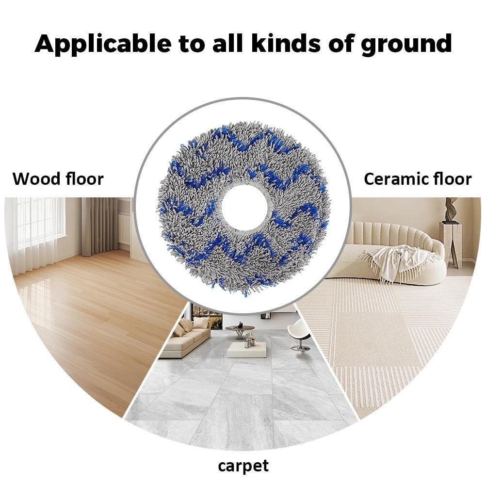 Mop Cloth For X10+ X20 Max L20/L30/L10s/X40 Ultra/S30 Pro Vacuum Cleaner(16PCS)