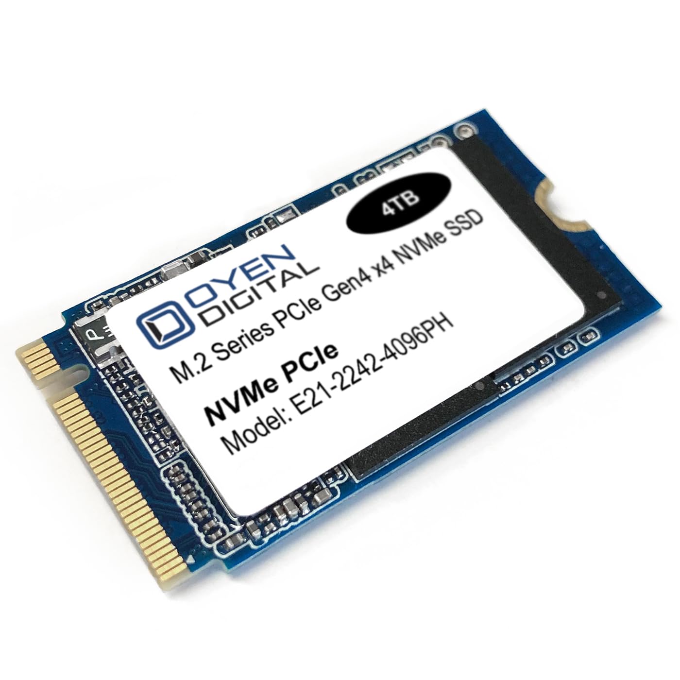 Oyen Digital 4TB M.2 2242 NVMe PCIe 3D TLC SSD