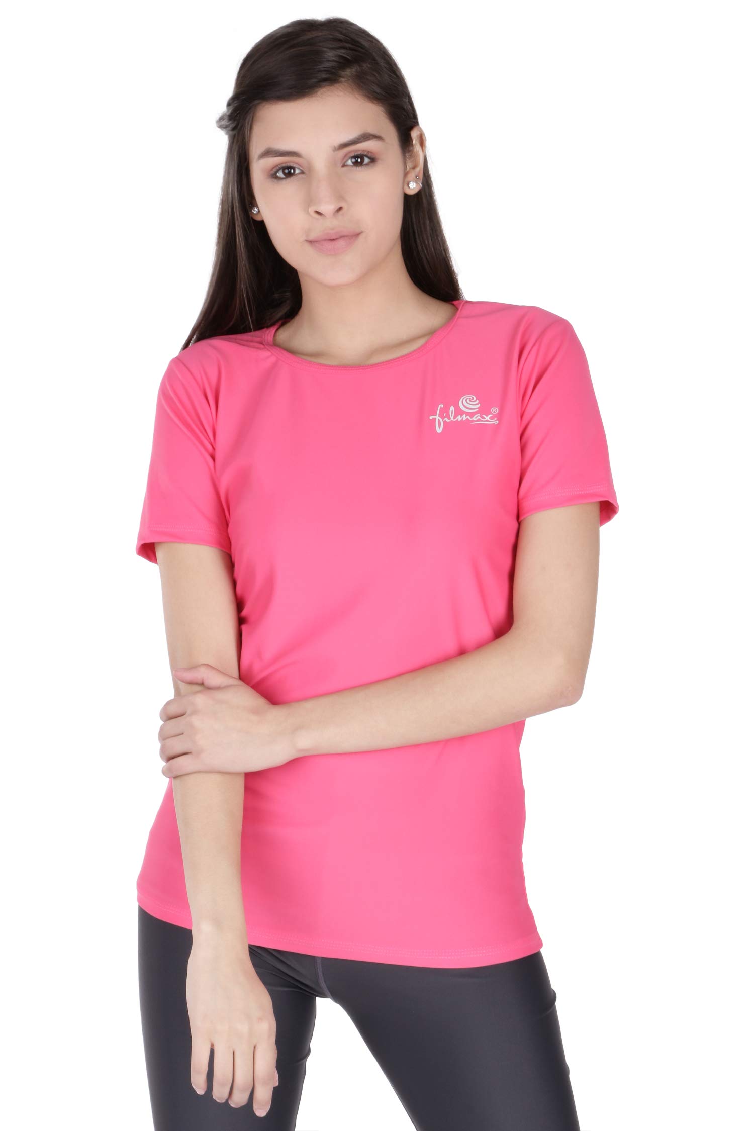 FILMAX® Originals Without Pads Swimming Wear Lycra T-Shirt for Women (L to 7XL)
