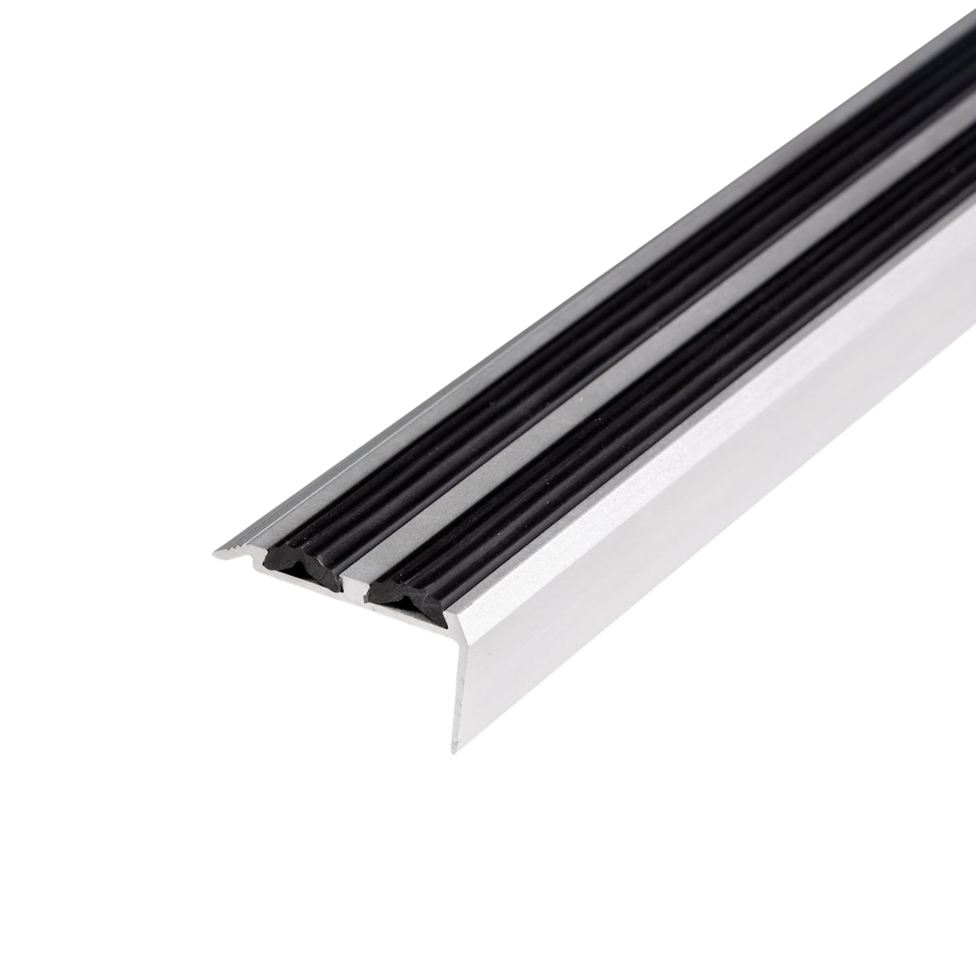 Floordirekt Treppenkantenprofil Alu - Bohren oder Kleben - Powergrip