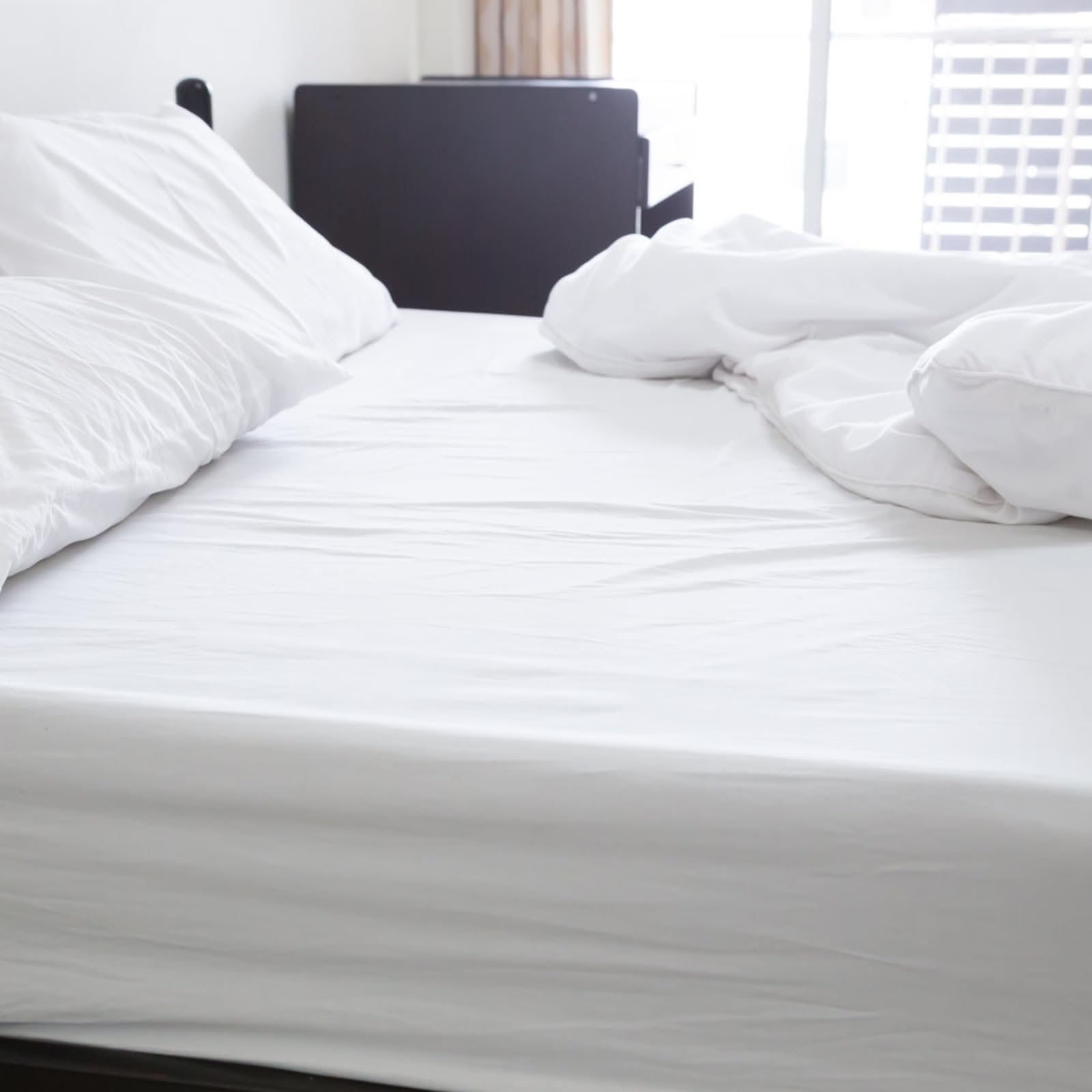 Airbnbs - 8 lenzuola per letto king size, in poliestere traspirante, per hotel, casa, agenzia di viaggi Airbnbs (168 x 244 cm)