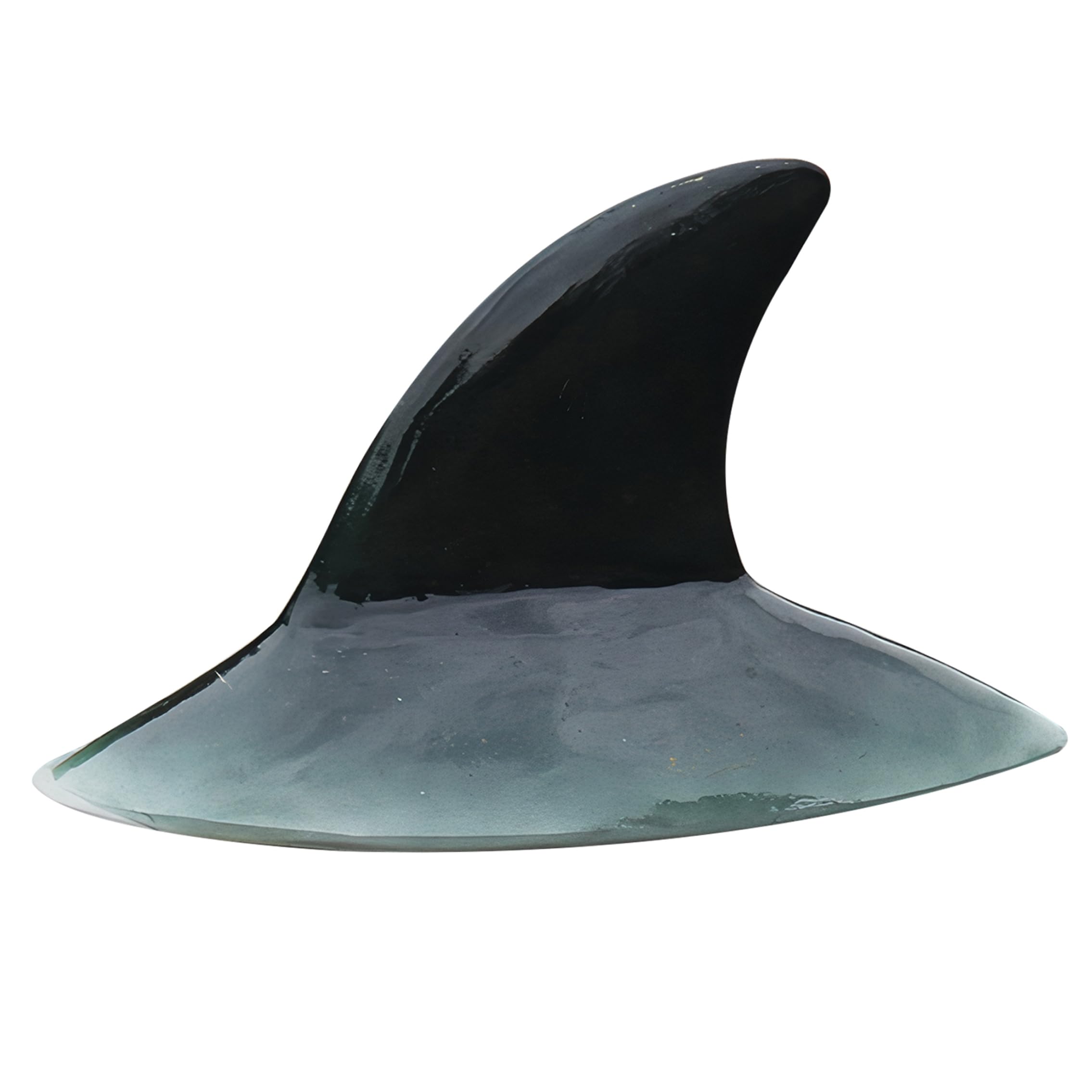 Ameble Realistic Floating Shark Fin Outdoor Decoration, 11x7 Inch Pond Accessories for Swimming Pools, Ponds, Funny Pool Pranks, Summer Decor
