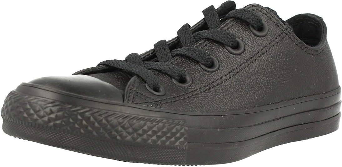 Converse All Star Ox Leather Black Mono 