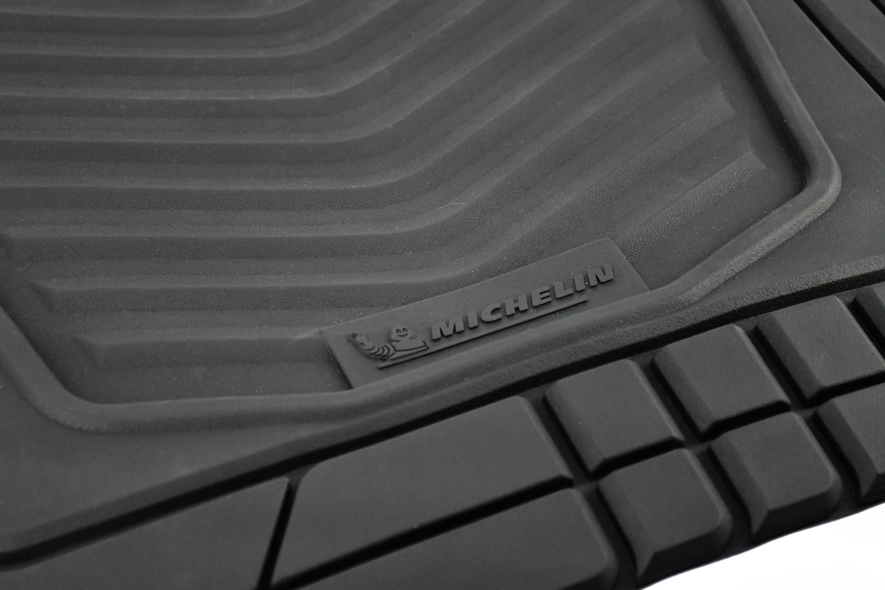 MICHELIN 4 Tapis de Voiture Caoutchouc, Universels et Adaptables, Résistants