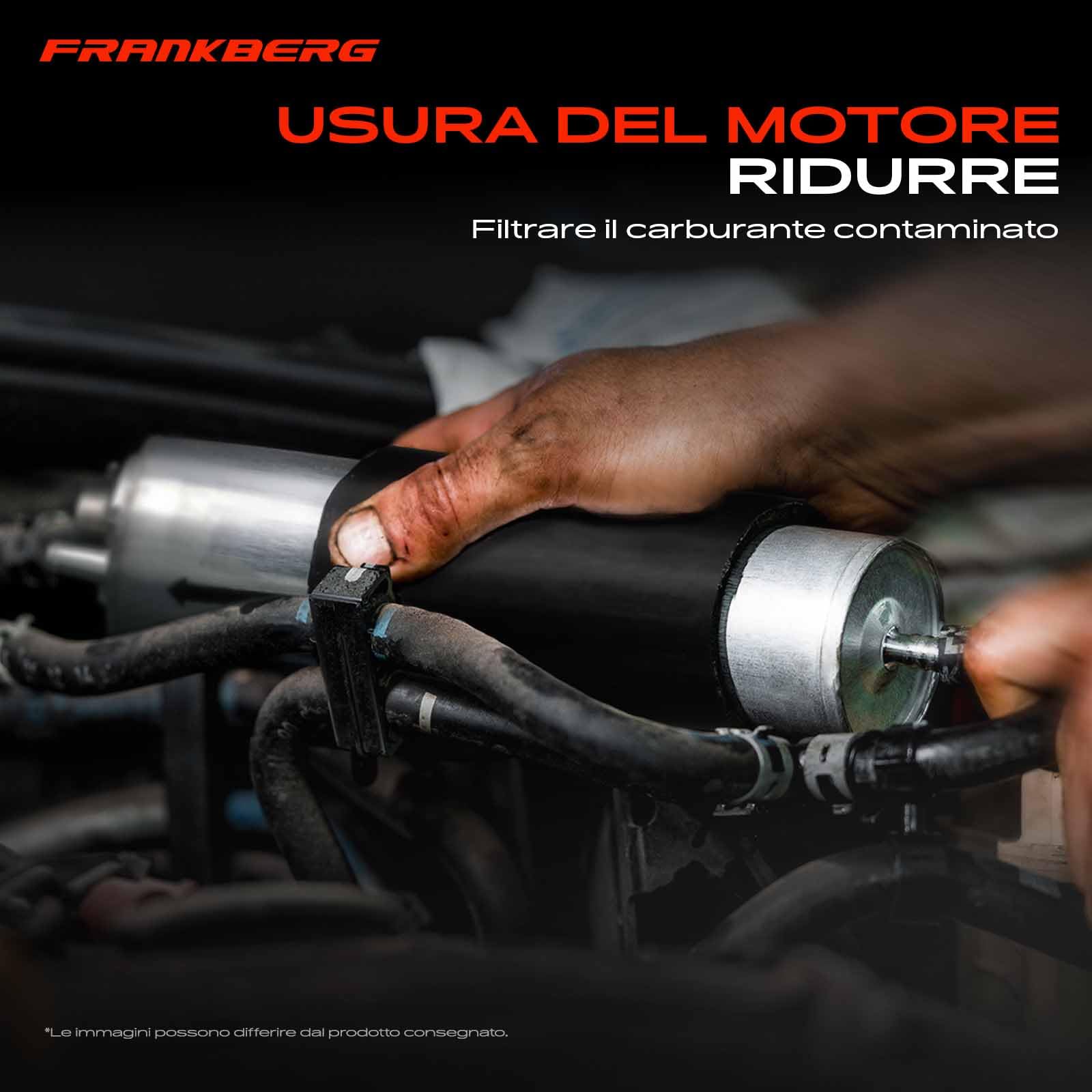 Frankberg Filtro carburante Filtro diesel 164004976R | Compatibile con: Autobus NV200/Evalia, Scatola per la polvere, K.a.n.g.o.o Express FW0/1, Dokker MPV KE