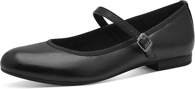 Eleganti Mocassini da Donna in Pelle - Ballerine Cinturino Comode e Stilose