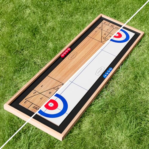 Harrier Juego de Mesa de Curling y...