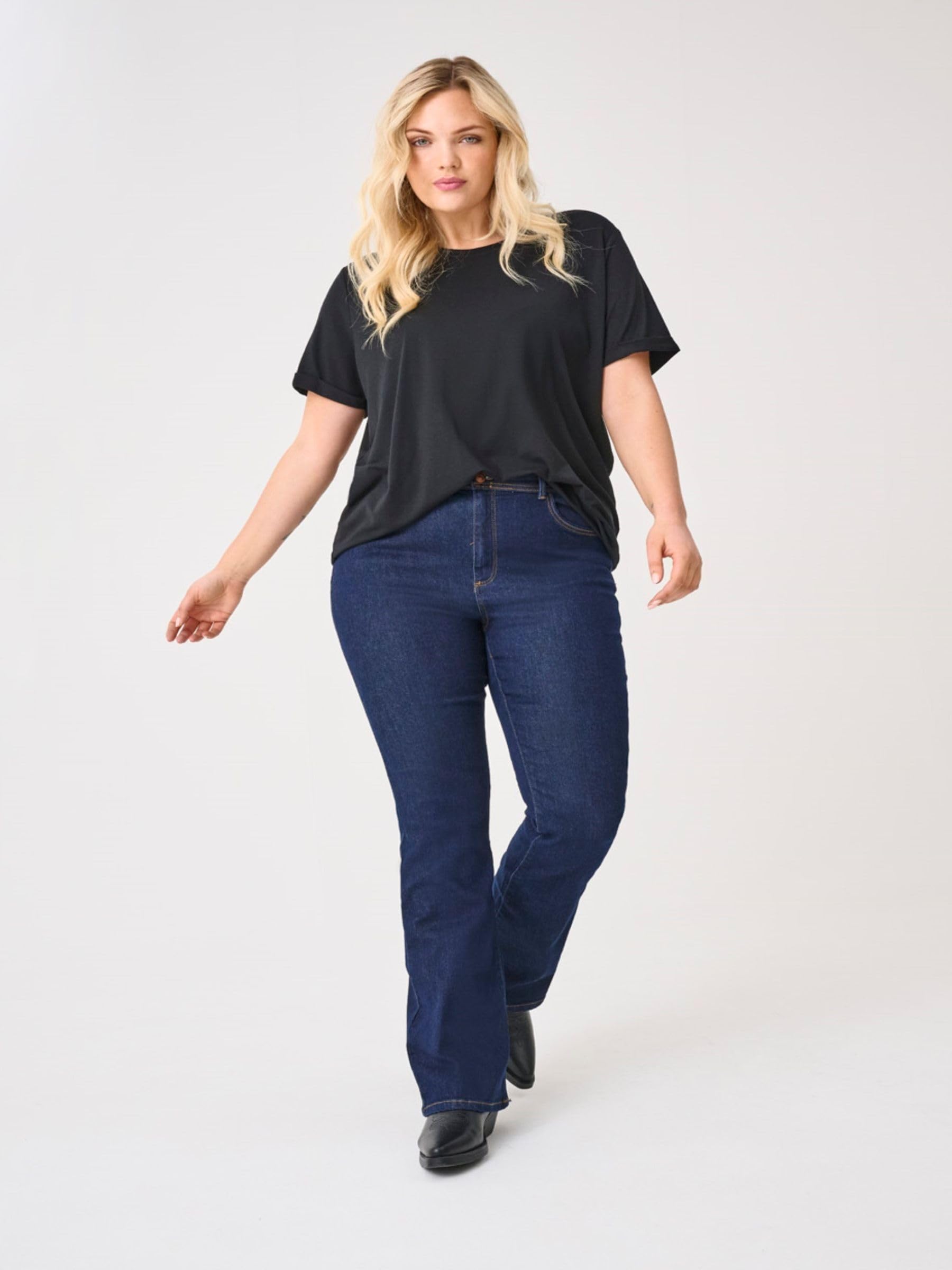 CARMAKOMA Flared Fit Jeans CARSALLY High Waist Flared Fit Jeans