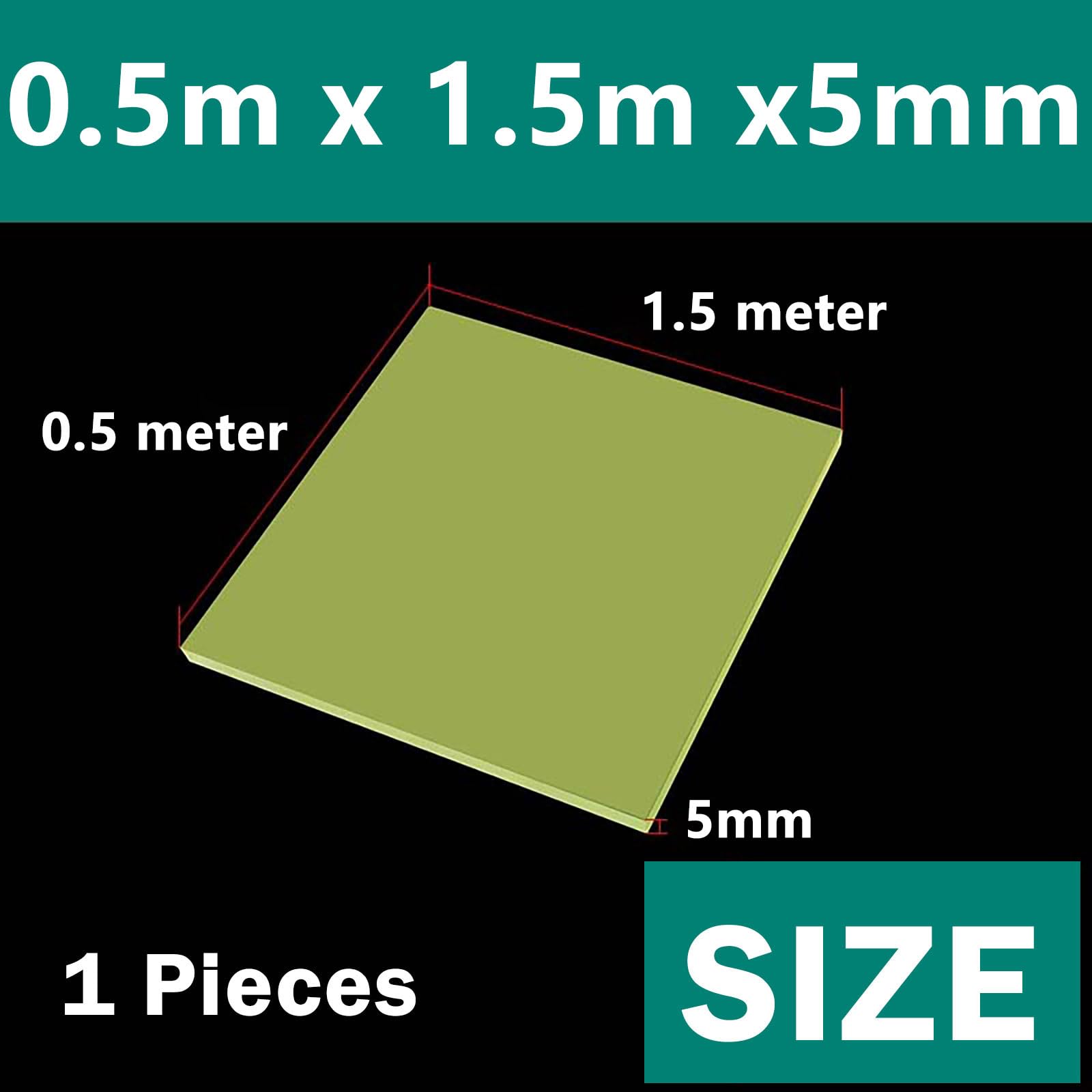 Odporny na rozdarcie arkusz PU 0,5 m x 1,5 m x 5 mm Podkładka z poliuretanowej do pras CNC(500mmx1000mmx3mm)