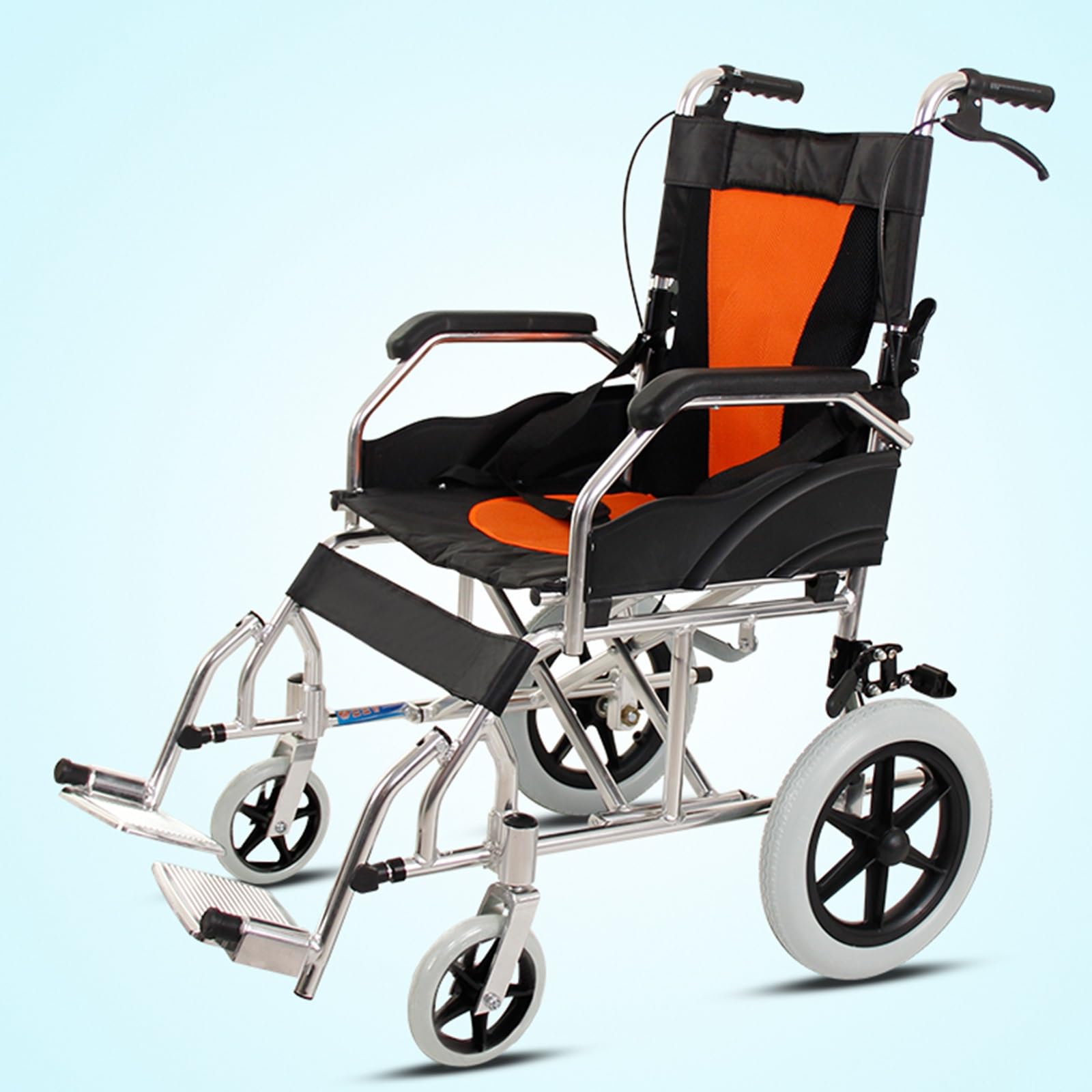 10-calowe pełne koło, 8-calowe przednie koło Elektryczne akcesoria do wózków inwalidzkich Płynna i wygodna jazda(Gray,10inches)