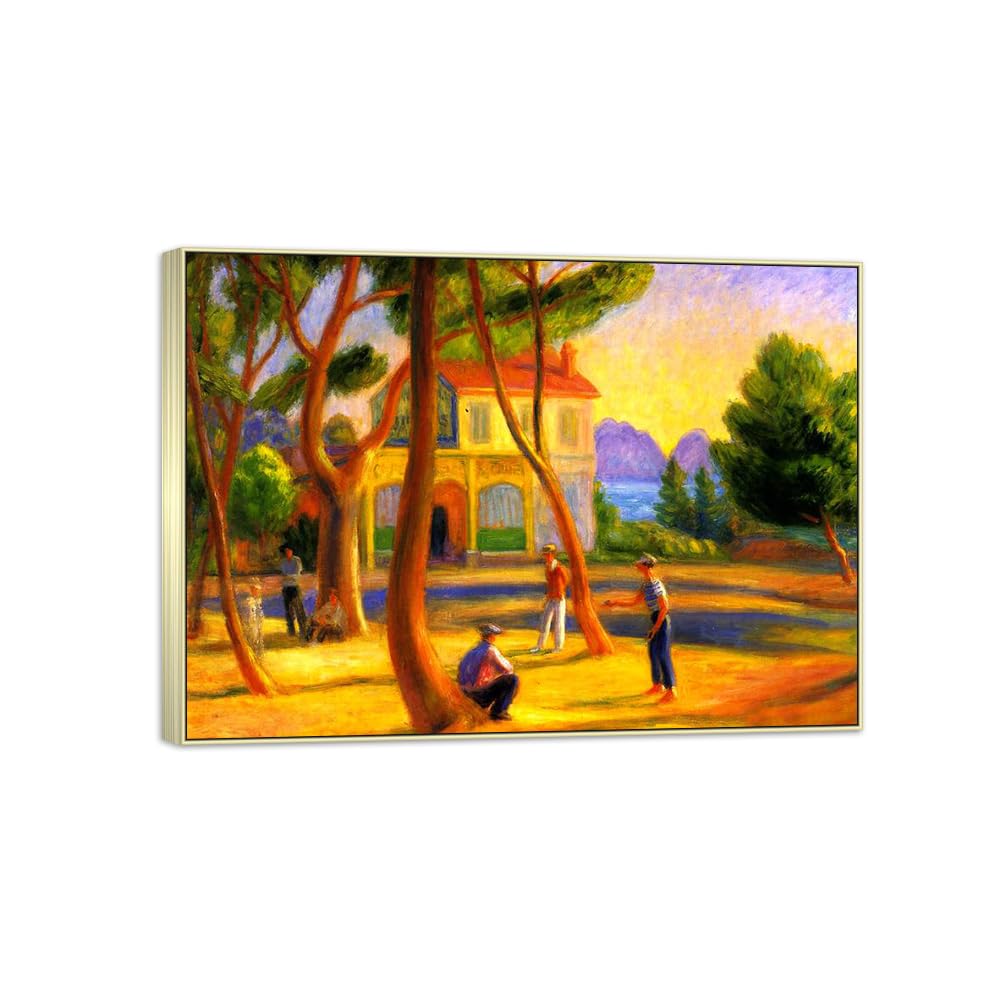 Tableau salon William Glackens pour habiller un grand mur vide