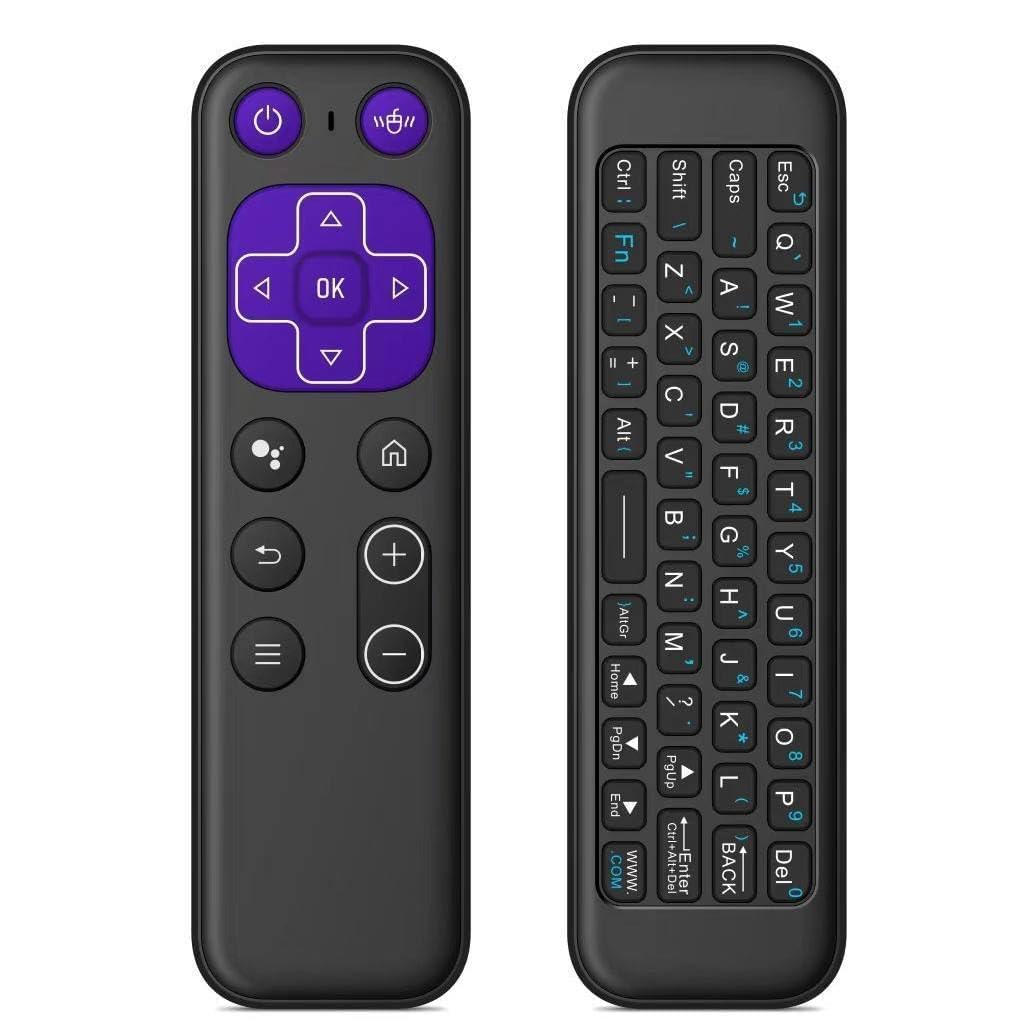 Tobo Wireless Remote with Keyboard and Mouse, 2.4G + Bluetooth Connectivity, 1200 DPI Resolution, USB-C Charging Port, 300mAh Battery Capacity, Voice Assistant, Mini Keyboard, Air Mouse TD-1536WA-image-48
