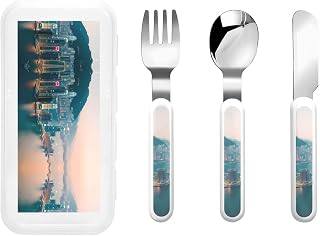 Hong Kong Flatware 3 Pieces Set For Dinners, Stainless Steel Cutlery, Forks, Dinner Knife, Dinner Spoon