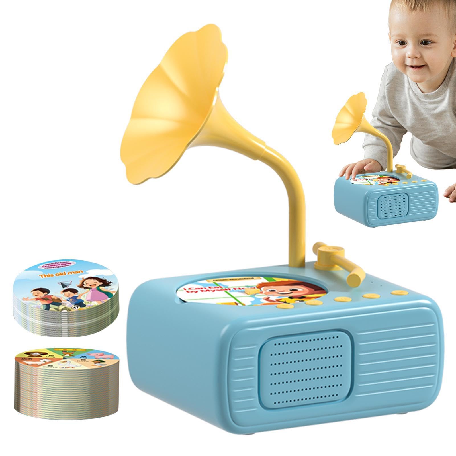 Engaging Interactive Gramophone for Children Music Player Story