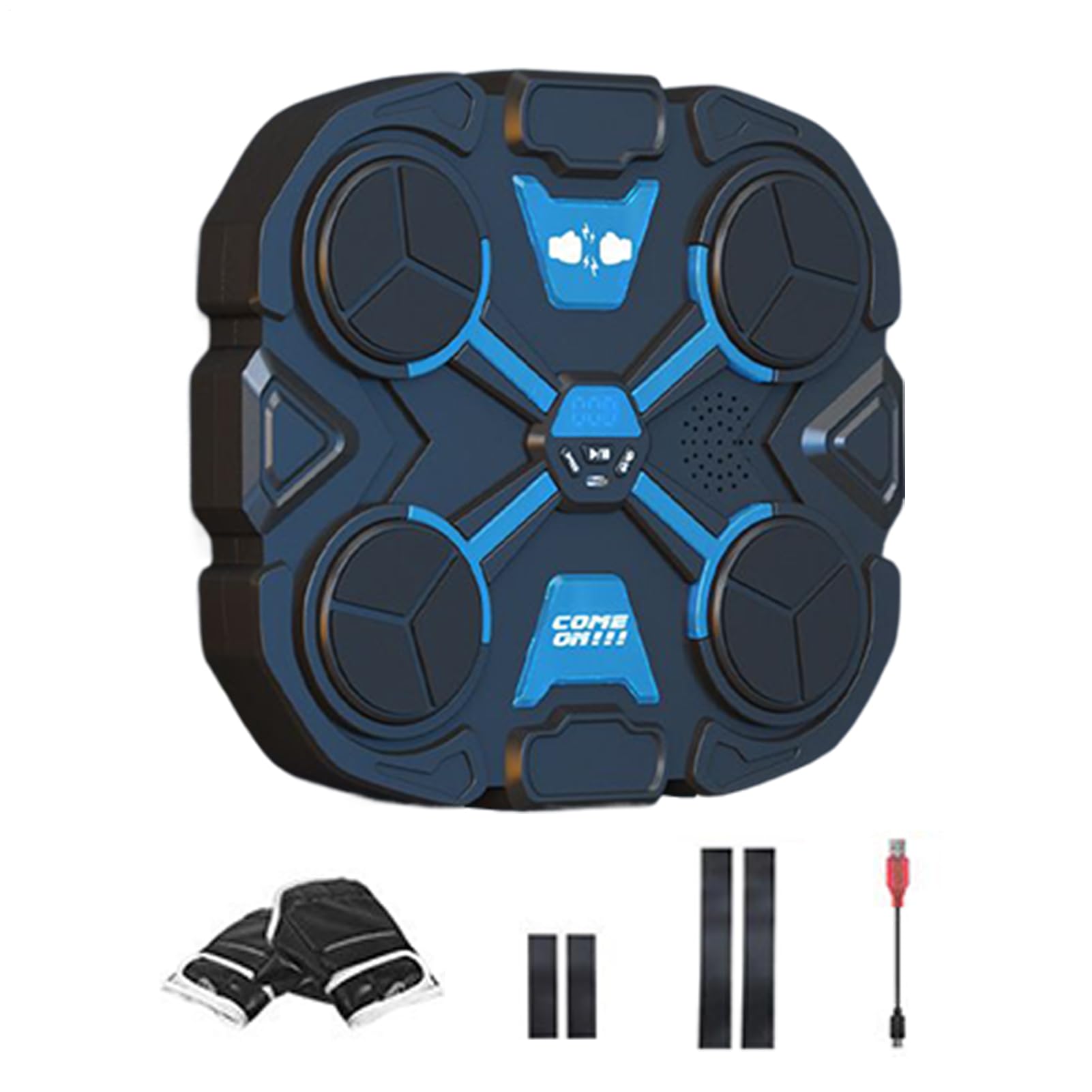 Macchina da Boxe Musicale | Strumento per Pugni Intelligente Senza Fili - Attrezzatura per Allenamento Boxe Wireless, Dispositivo di Training Pugni per Adulti e Bambini