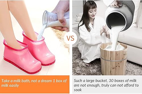 Miniatura 5 de Zapatos de baño de pies de masaje, bañera de remojo de pies, lavabo portátil de baño de pies, zapatos de spa de pies, pedicura, spa de pies para