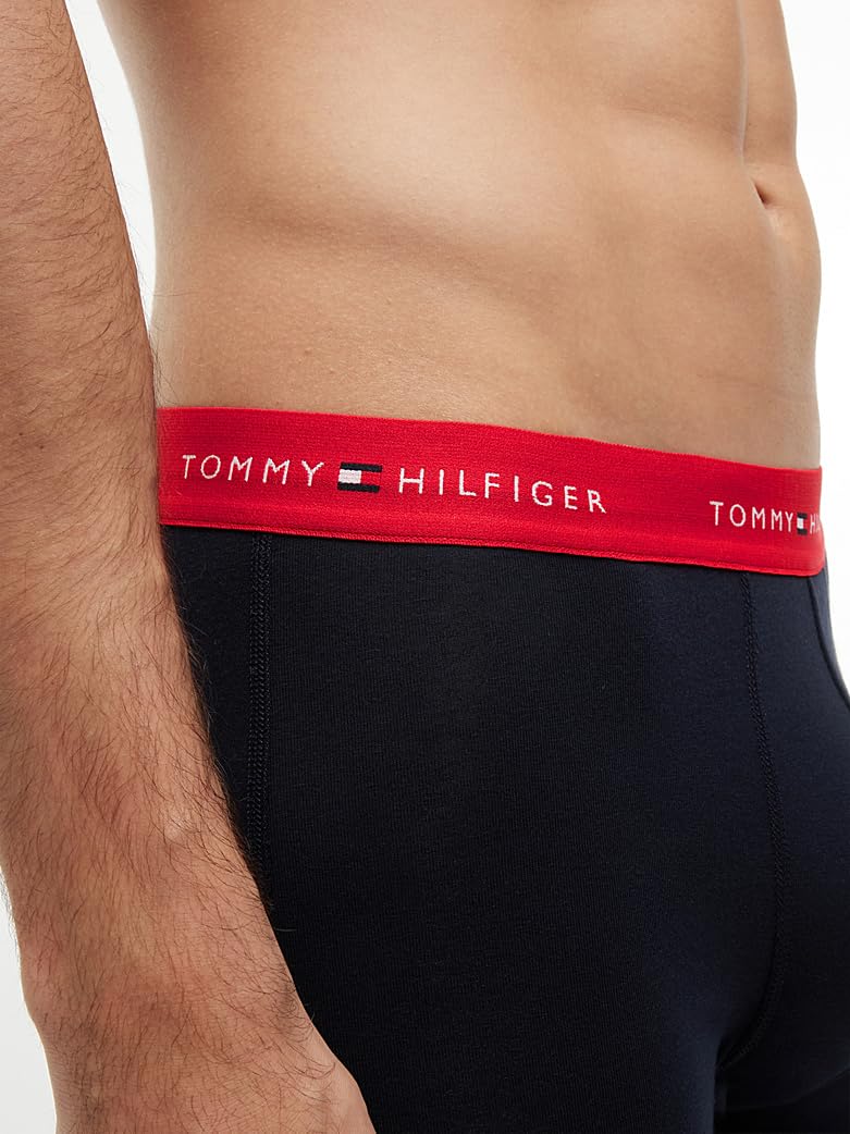 Tommy Hilfiger 3p Boxer Brief WB Bóxer Hombre (Pack de 1)