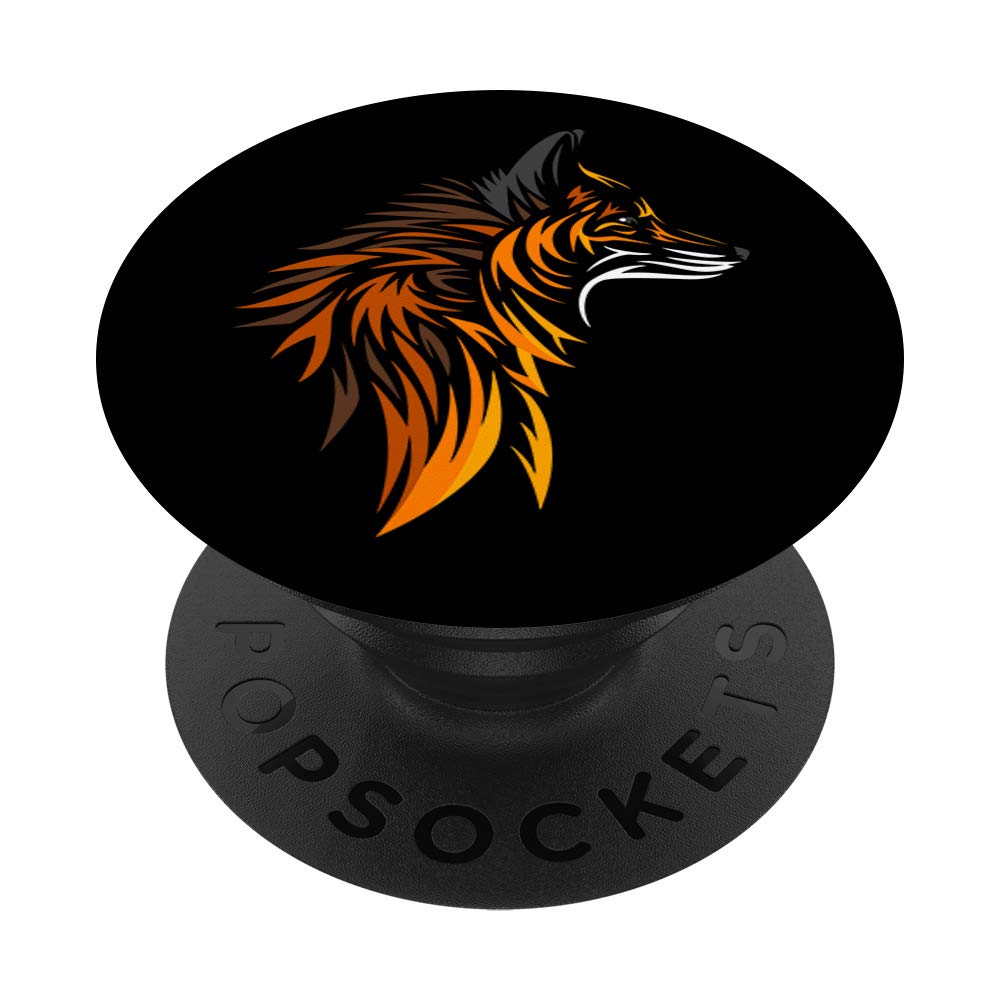Amazon.com: Tribal fox Tattoo funny graphic PopSockets PopGrip: Swappable  Grip for Phones & Tablets : Cell Phones & Accessories