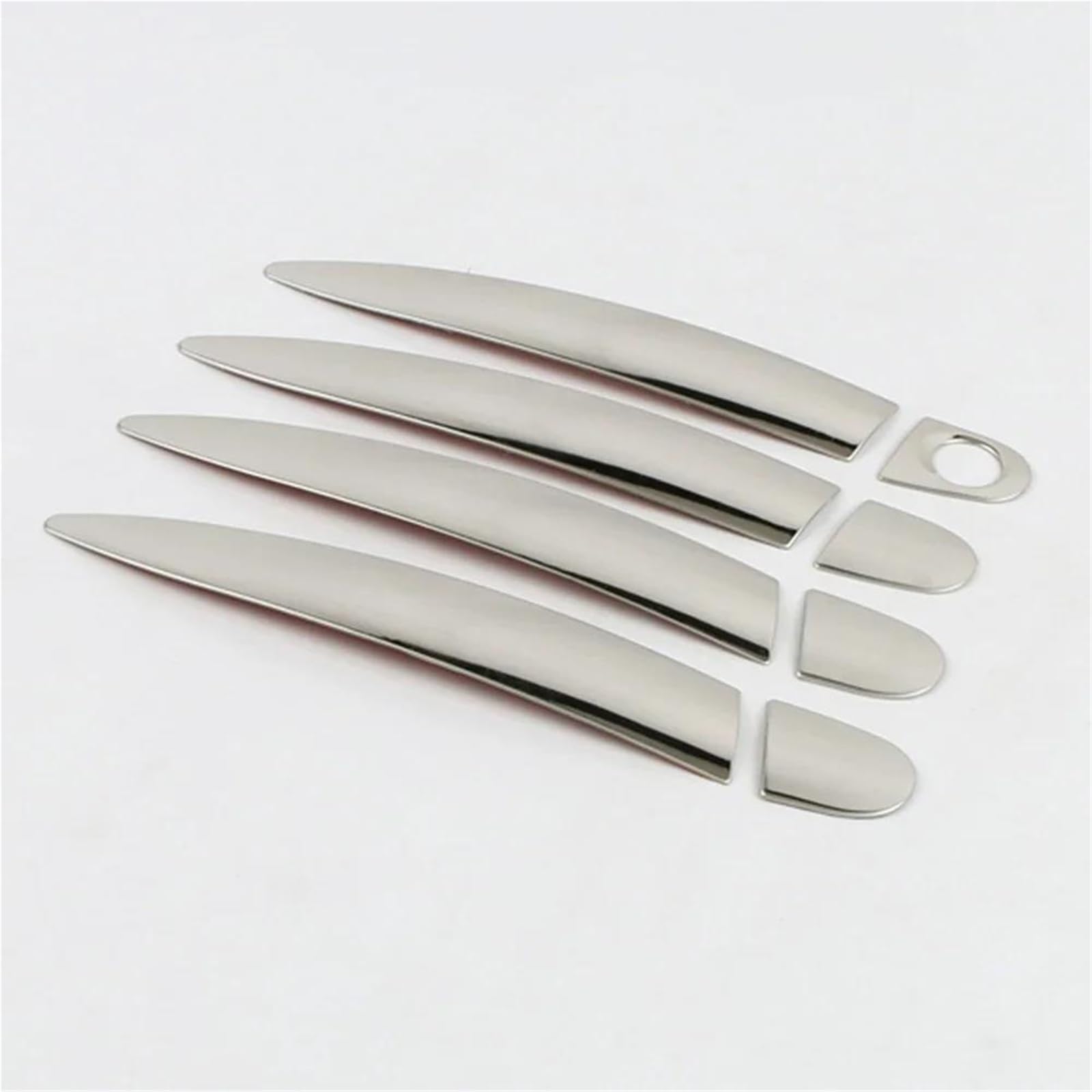 UJNHEQ for 1 2 3 4 Series F20 F21 F22 F23 F30 F32 F33 F34 F35 F36 E87 E90 LHD Car Exterior Door Handle Cover Trim Chrome