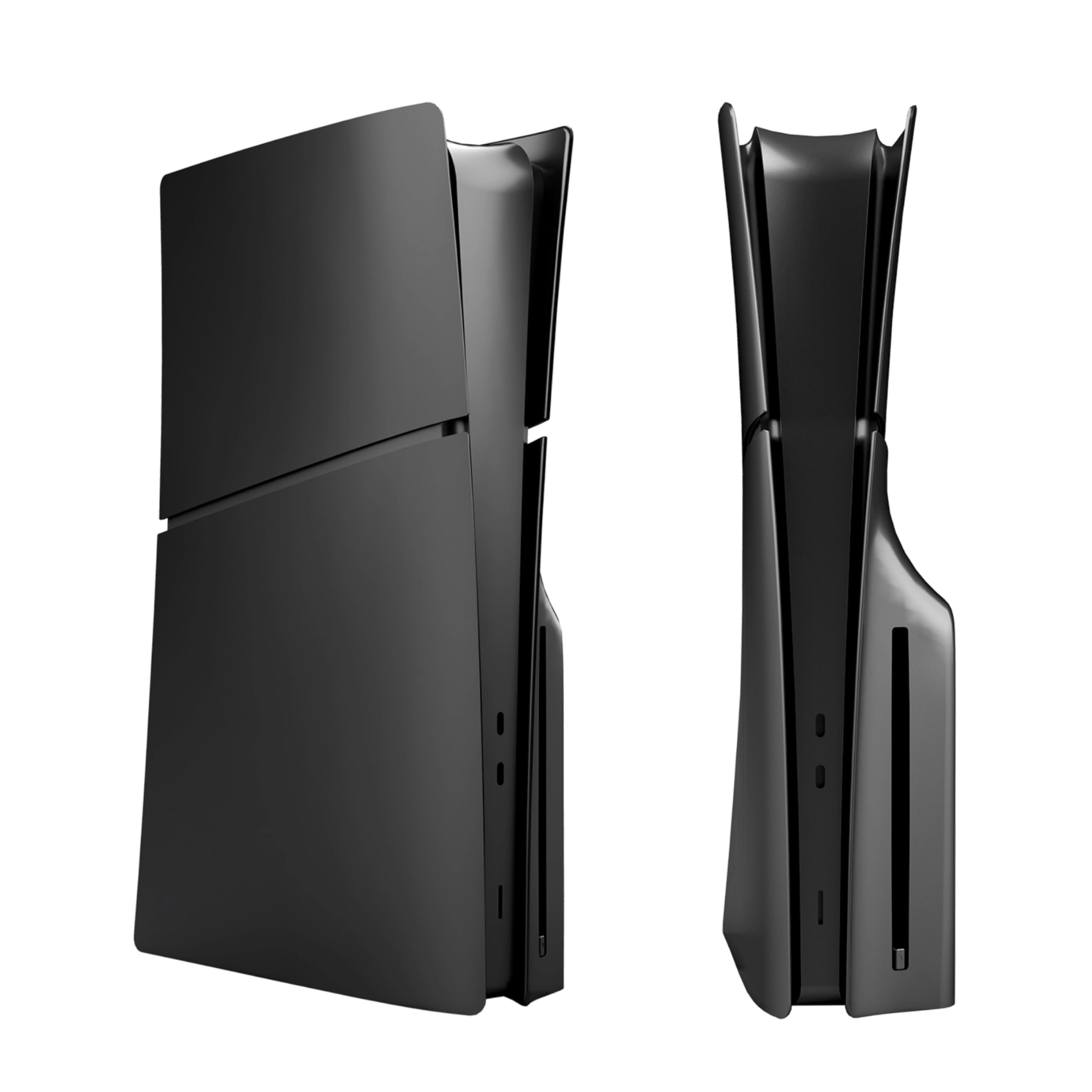 Panneau avant noir plastique PS5 Slim Disc Console 780627251022