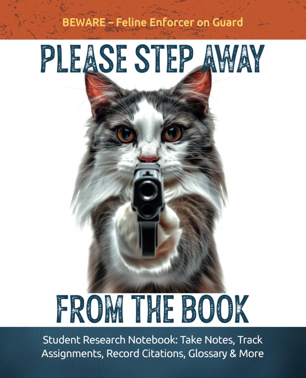 Please Step Away from the Book: Student Research Notebook: Take Notes, Track Assignments, Record Citations, Glossary & More