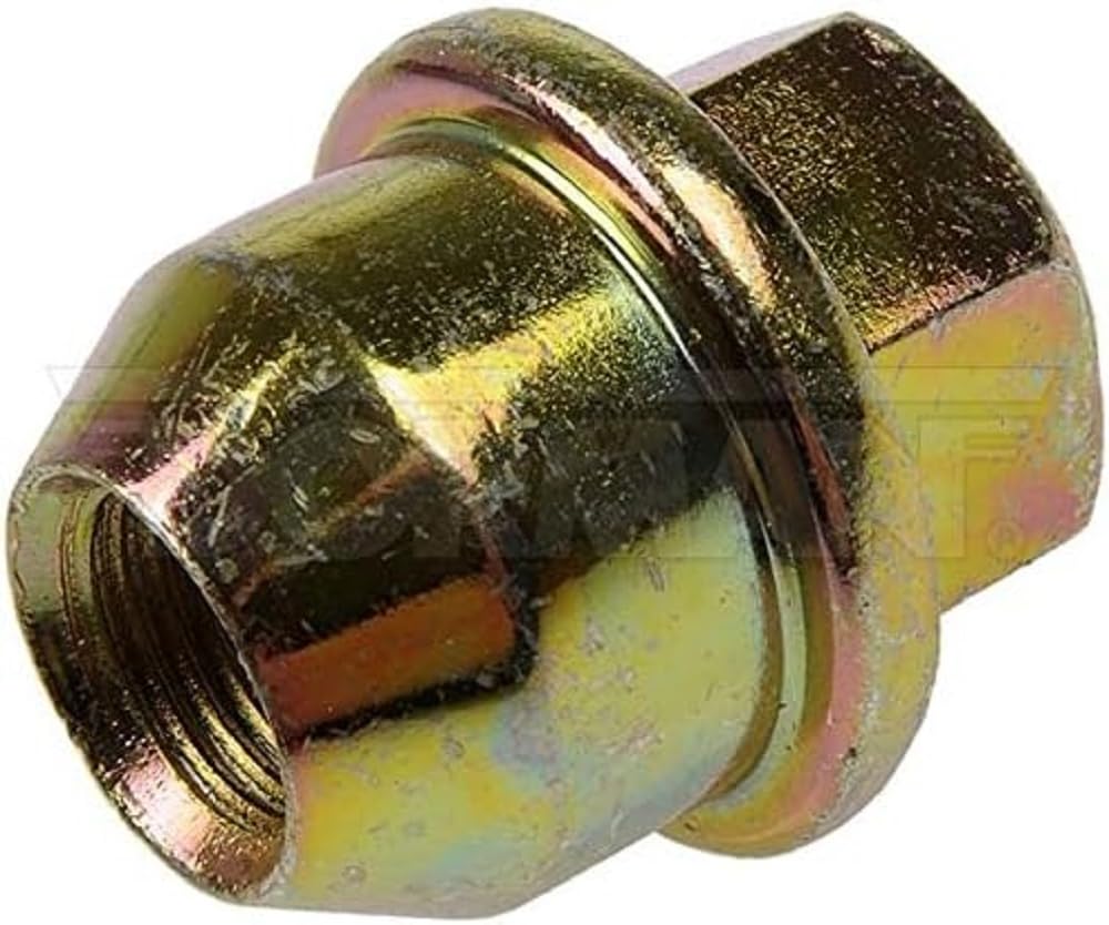 Dorman Genuine Wheel Nut - 611-199.1 - Dorman Wheel Nut 611-199.1 - WHEEL NUT - 1/2-20 Wheel Cover Retaining Nut - 3/4 In. Hex, 1-1/4 In. Length - Lug Nut - These wheel lug nuts are designed to match the fit, function and performance of the original equipment hardware on specified vehicles. They are engineered from durable materials to exacting specifications for long service life and a perfect fit. - Ford 2019-13, Ford 2011-98, Lincoln 2005-03, Mazda 2010-98, Mercury 2010-98
