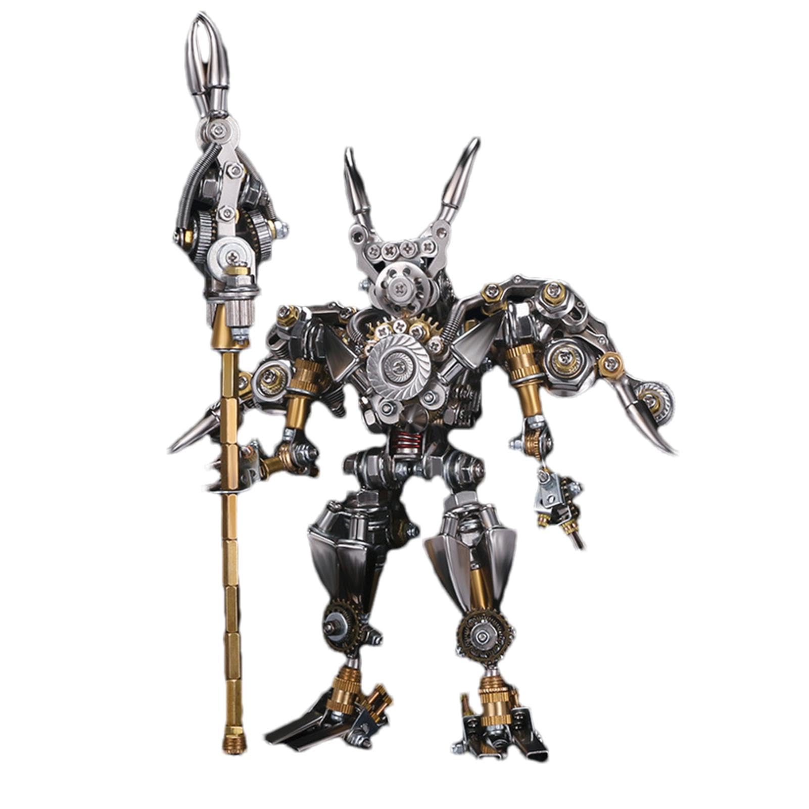 Puzzle in metallo per adulti,Puzzle in metallo - Puzzle meccanico con | statuetta cinese antica per adulti,Kit di modelli di puzzle in metallo - Kit di costruzione modelli di Figur