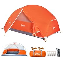 Ultralight Backpacking Tent, Waterproof Camping Tent for Hiking