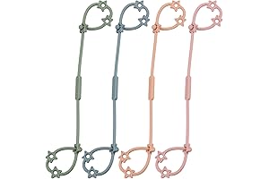 4 Pack Baby Cup Toy Strap Holders For Strollers & High Chairs...