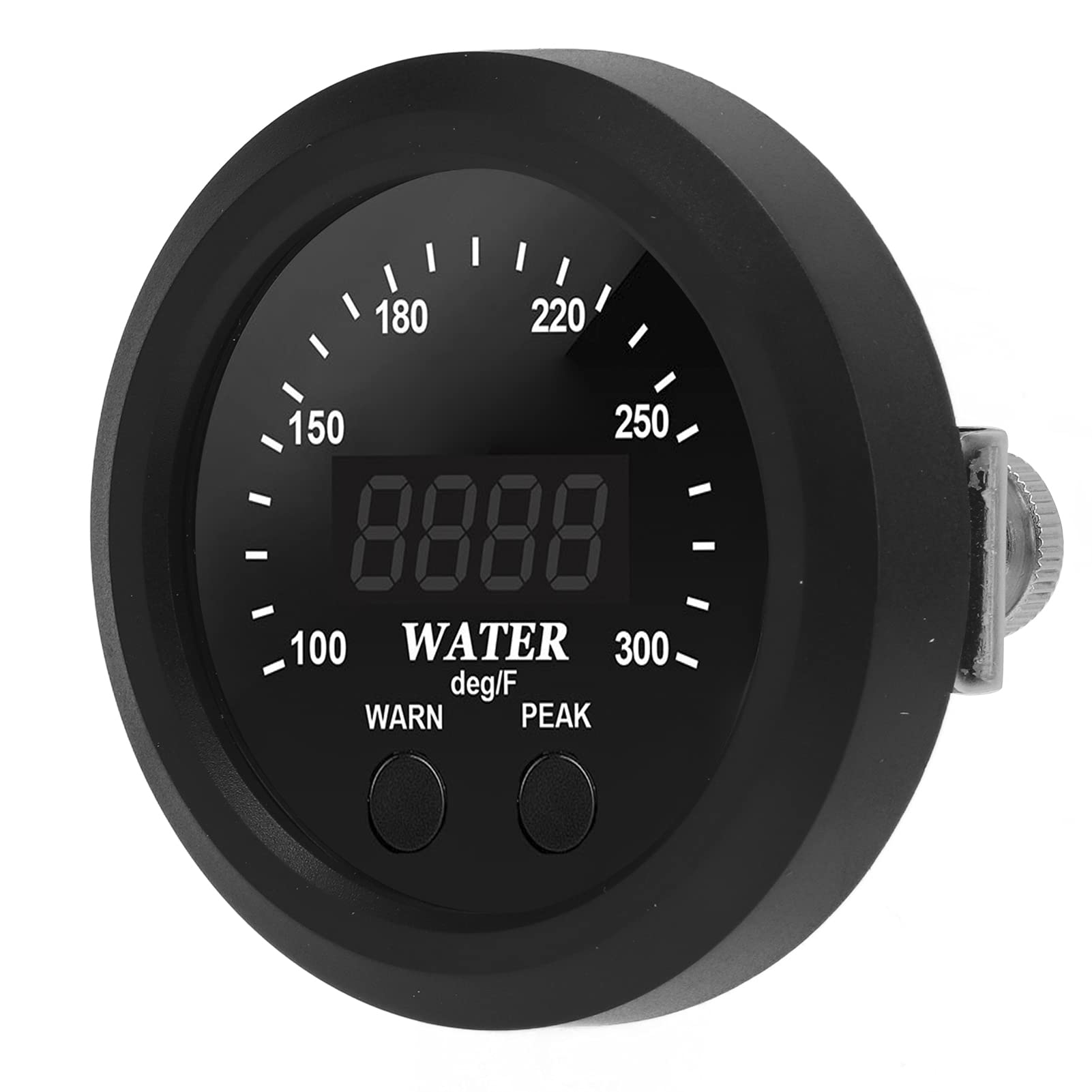 Medidor de Temperatura del Agua de 2,5 Pulgadas con Pantalla LED Roja para Monitorear la Temperatura del Refrigerante en Automóviles y Camiones