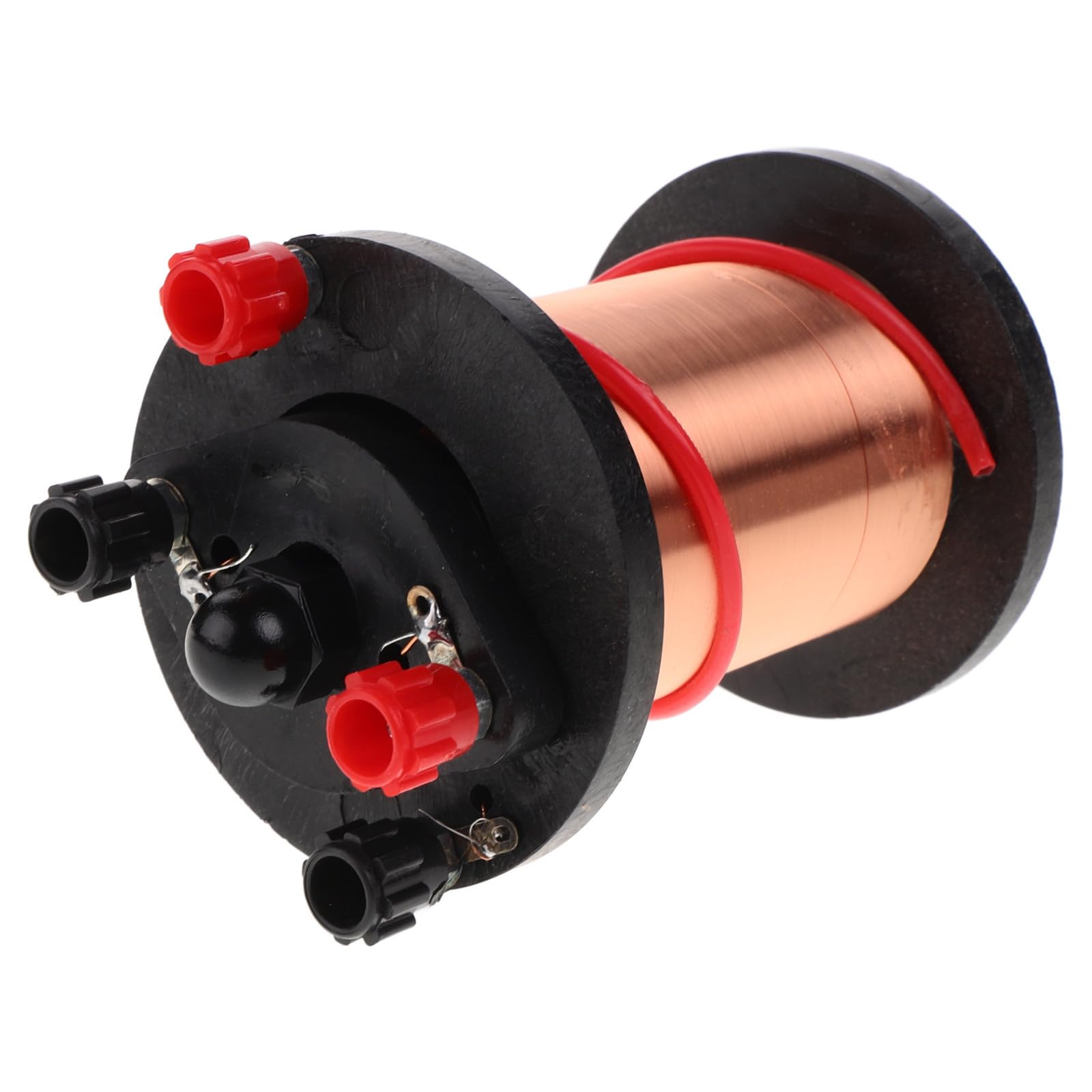 Bobina de inducción de cobre para solucionar dudas de electromagnetismo en clase 8