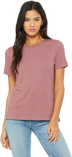 Bella Canvas 6400 - Camiseta de manga corta relajada.