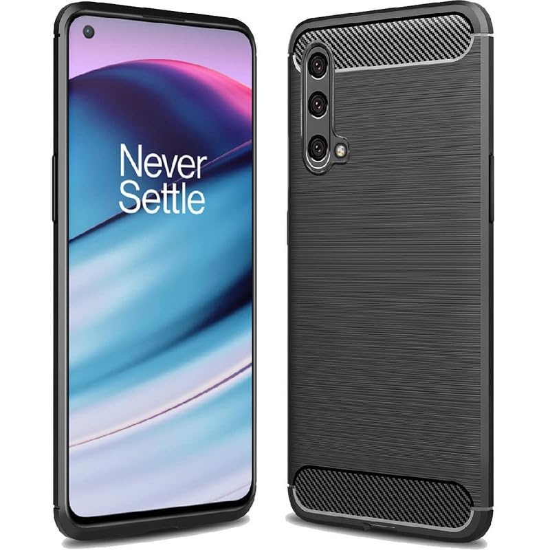 Image of Basic Case for Oneplus Nord CE (Carbon Fibre Black)