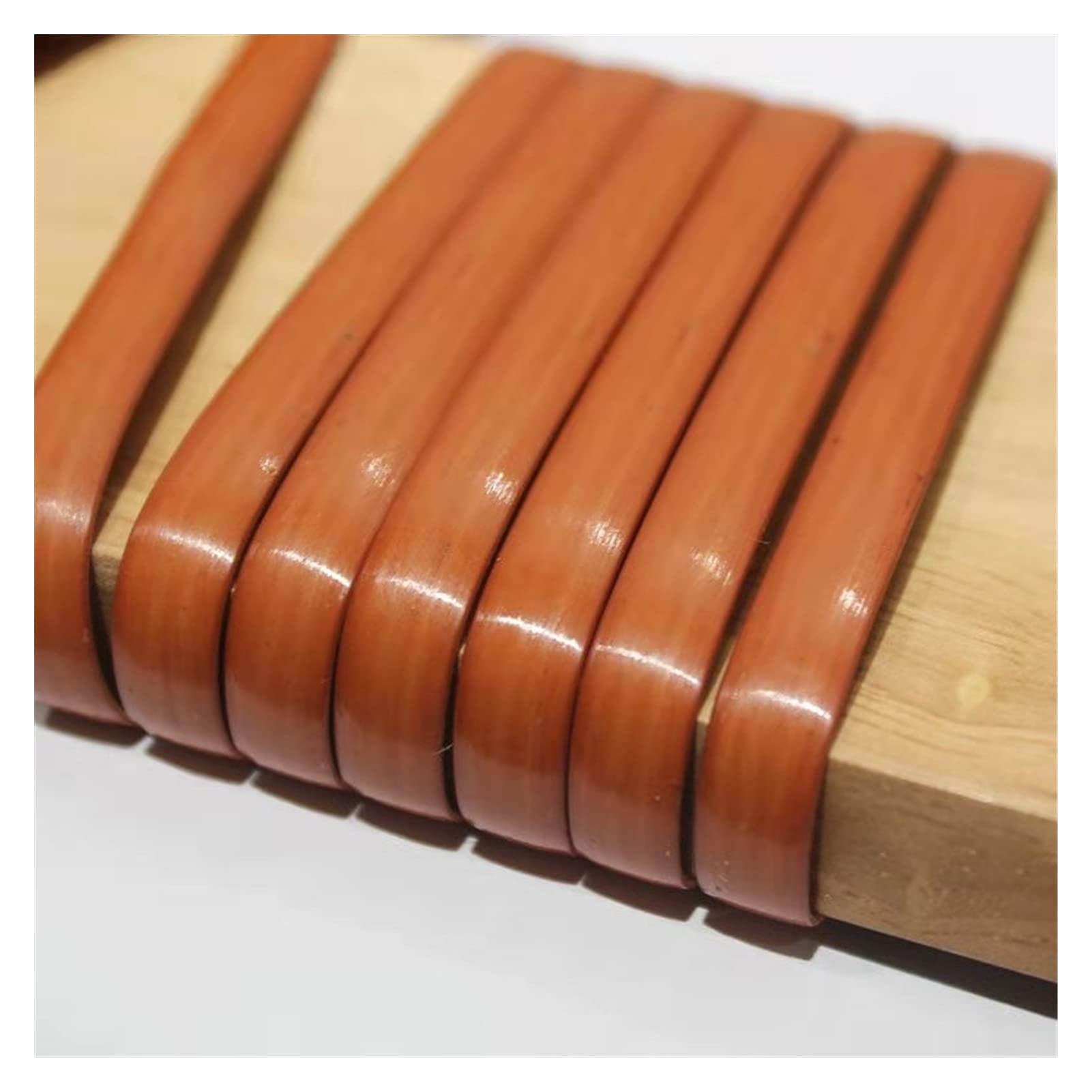 Yebio U Plastic Woven Rattan Wicker Repair Material,8Mm Synthetic Rattan Weaving Material,For Woven/U/8Mm