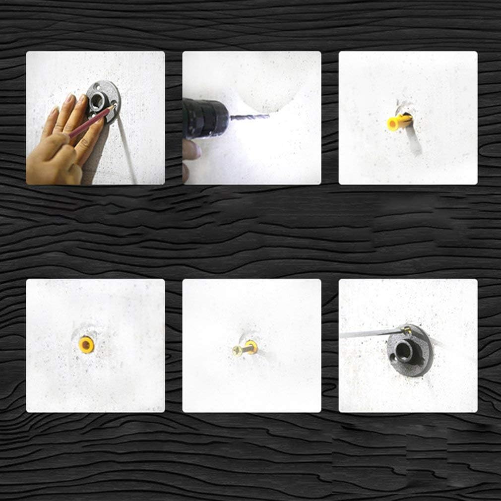 Paper Towel Rack Bathroom Roll Holder Durable Industrial Water Pipe Napkin Holder Paper Towel Rack Holder for Kitchen Wall Mount Cabinet Paper Towel Stand