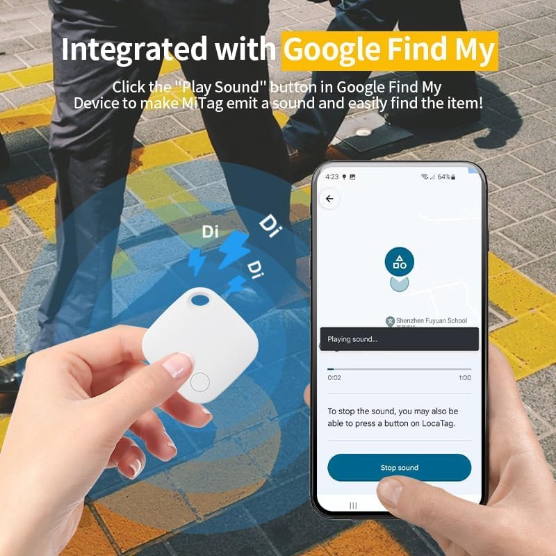 ITagPro - ITag Pro la Solution Tout-en-Un pour ne Plus jamais Perdre Vos Objets de Valeur (Android-System Noir*2)