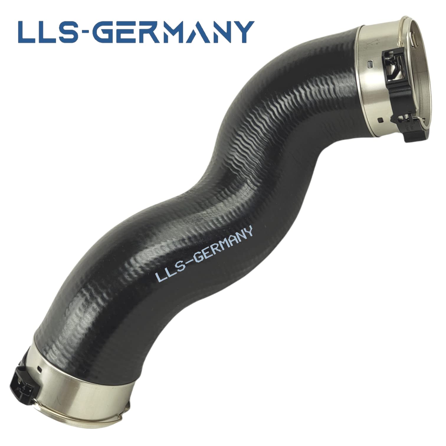 LLS-GERMANY Ladeluftschlauch kompatibel mit BMW 5er (F07, F10, F11) | 530d dx 258PS 535d dx 313PS, 2993 ccm, 211-313 PS, einbaufertig inkl. Dichtung/Schelle, OEM 11618516509