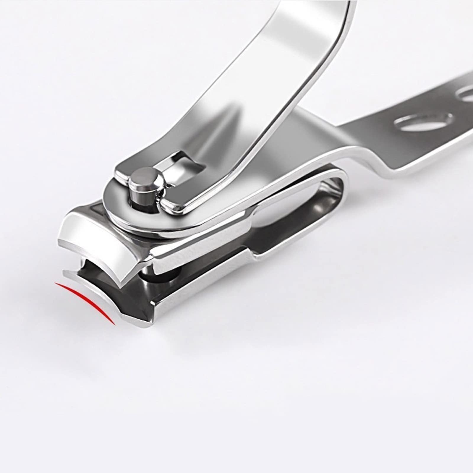 Nagelknipser, um 360 Grad drehbarer Nagelknipser, multifunktionales Maniküremesser, Nagelknipser aus Edelstahl, Maniküre-Werkzeuge(Large)