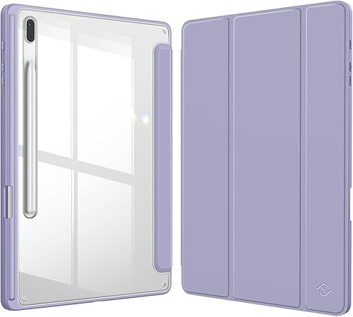 Fintie Funda híbrida delgada para Samsung Galaxy Tab S8 Plus 2022S7 FE 2021S7 Plus 2020 de 12.4 pulgadas con soporte para bolígrafo S, funda a