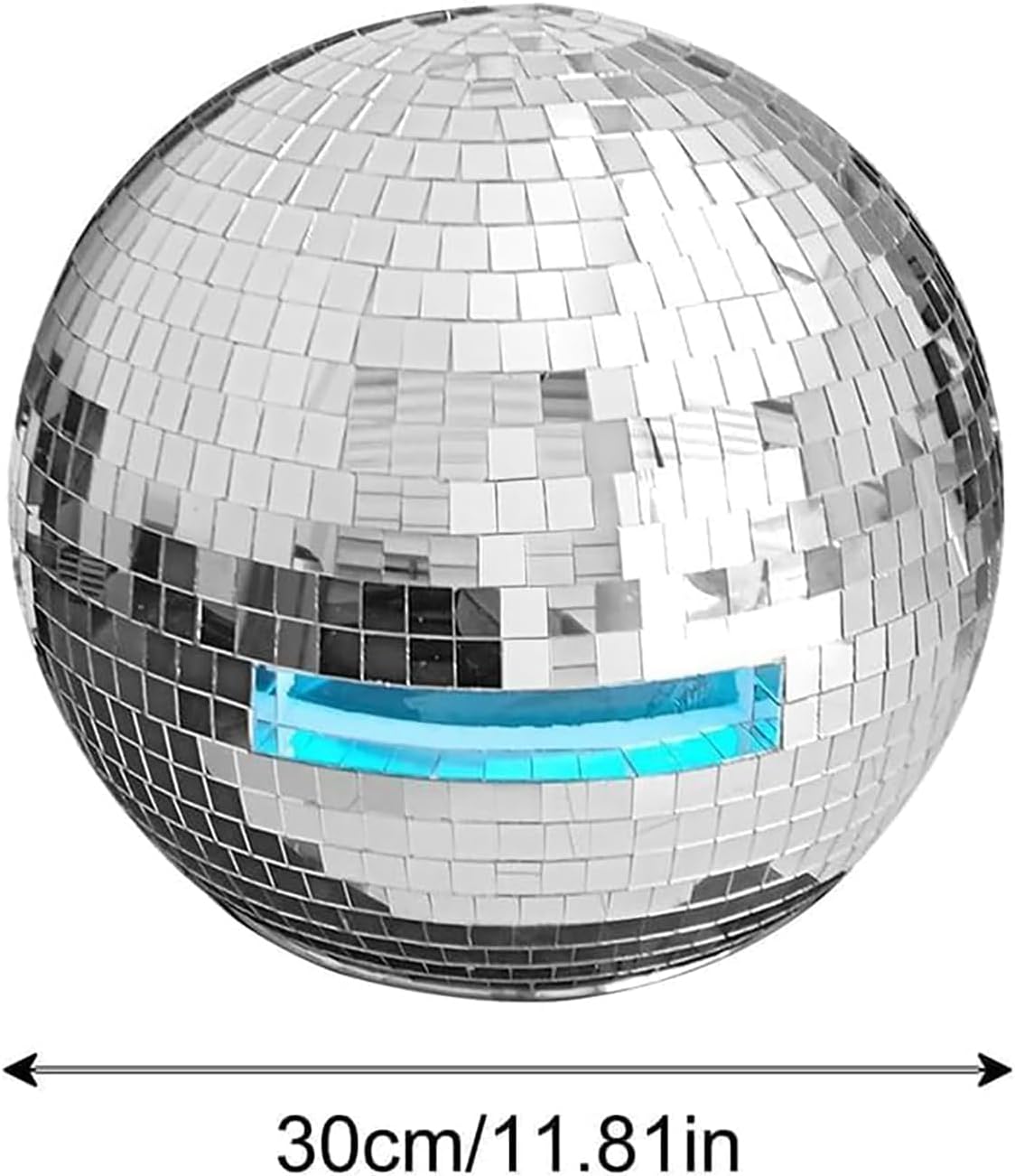 Disco Ball Helmet, Mirror Ball Hat, Sparkling Disco Ball Decoration, Mirror Glass Reflective Ball Helmet Suitable for Nightclubs, Parties, Djs, Stages and Weddings