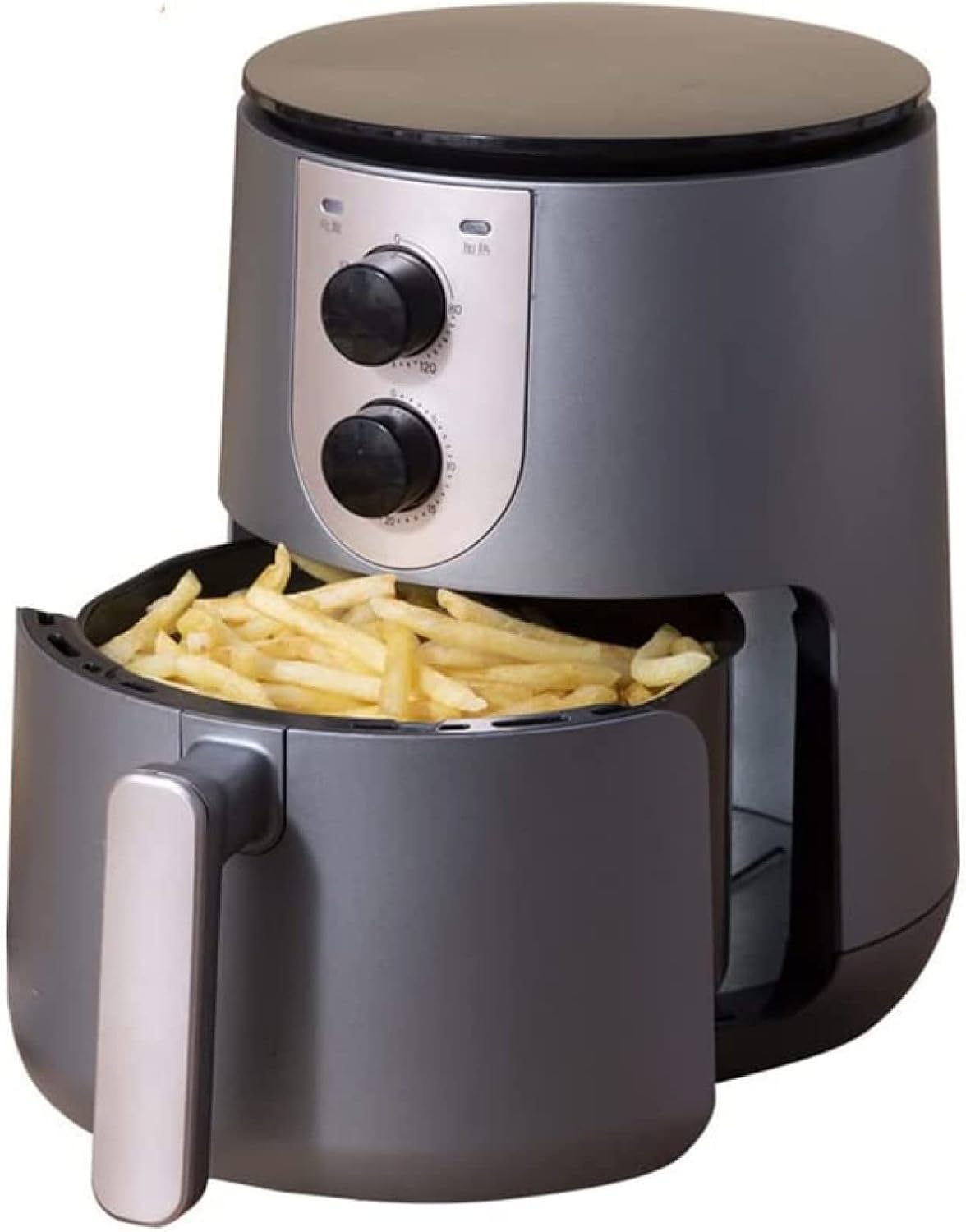4.5L Air Fryer, Electric Air Fry, Oven Oilless Cooker, with Temperature Control & 30 Minute Timer, Nonstick Basket, Easy to Clean, for Quick, Easy Meals,A needed Efficency