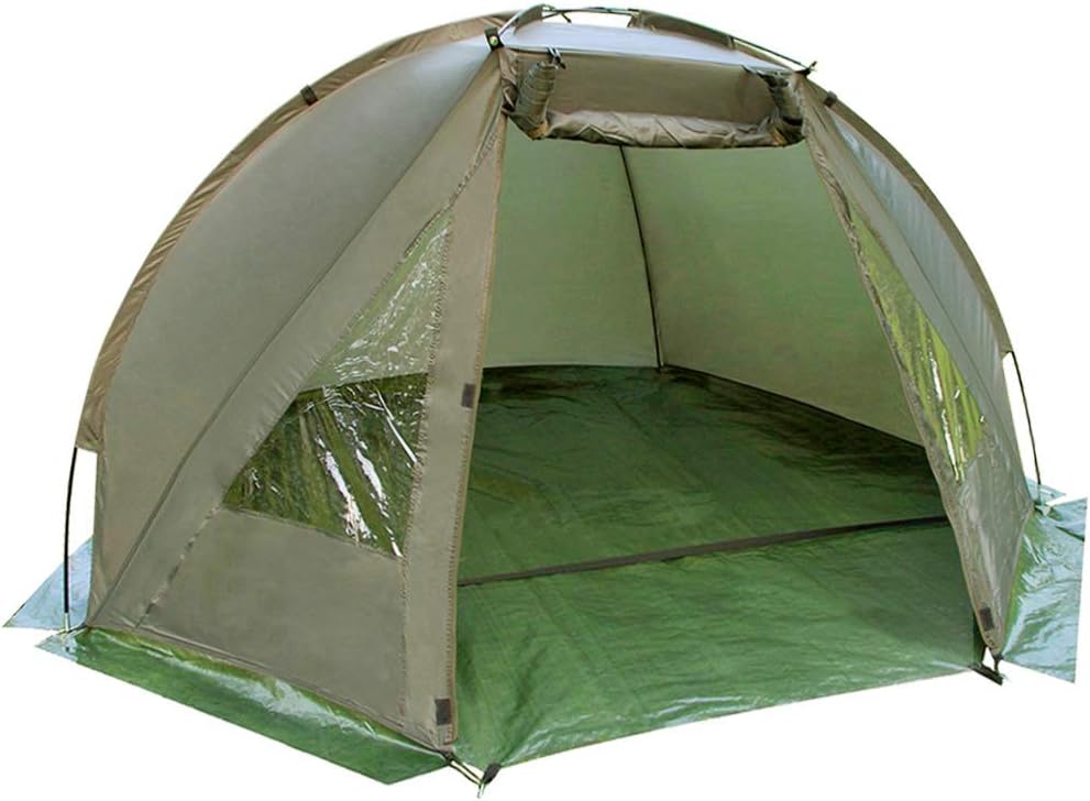 Carp Fishing Bivvy Tent Shelter 12 Man Quick Erect Lightweight