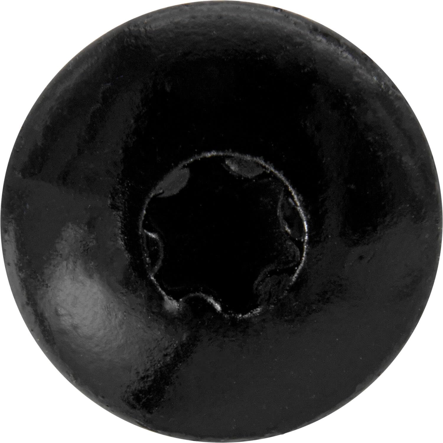 10 x 1 viti nere per coperture in metallo a basso profilo, attacco a stella T25, zincate, rondella in EPDM, da metallo a legno, filettatura Hi – Lo – Tipo 17 punti