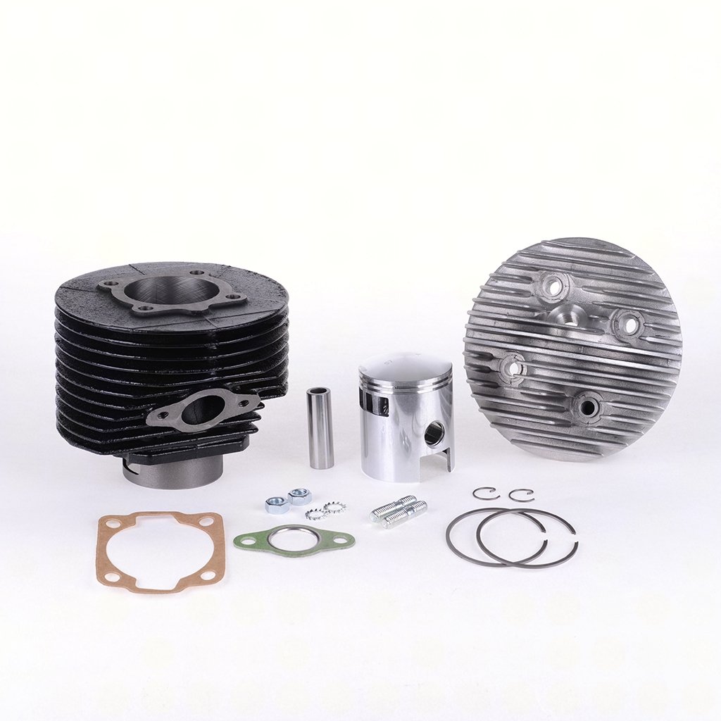 Zylinderkit DR KT00015 133ccm AC, Graugusszylinder für PK 125 VMX5T - Schaltgetriebe | PK 125 XL VMX6T | PK 125 XL2 VMX6T | Primavera 125 VMA2T - 2 Takt