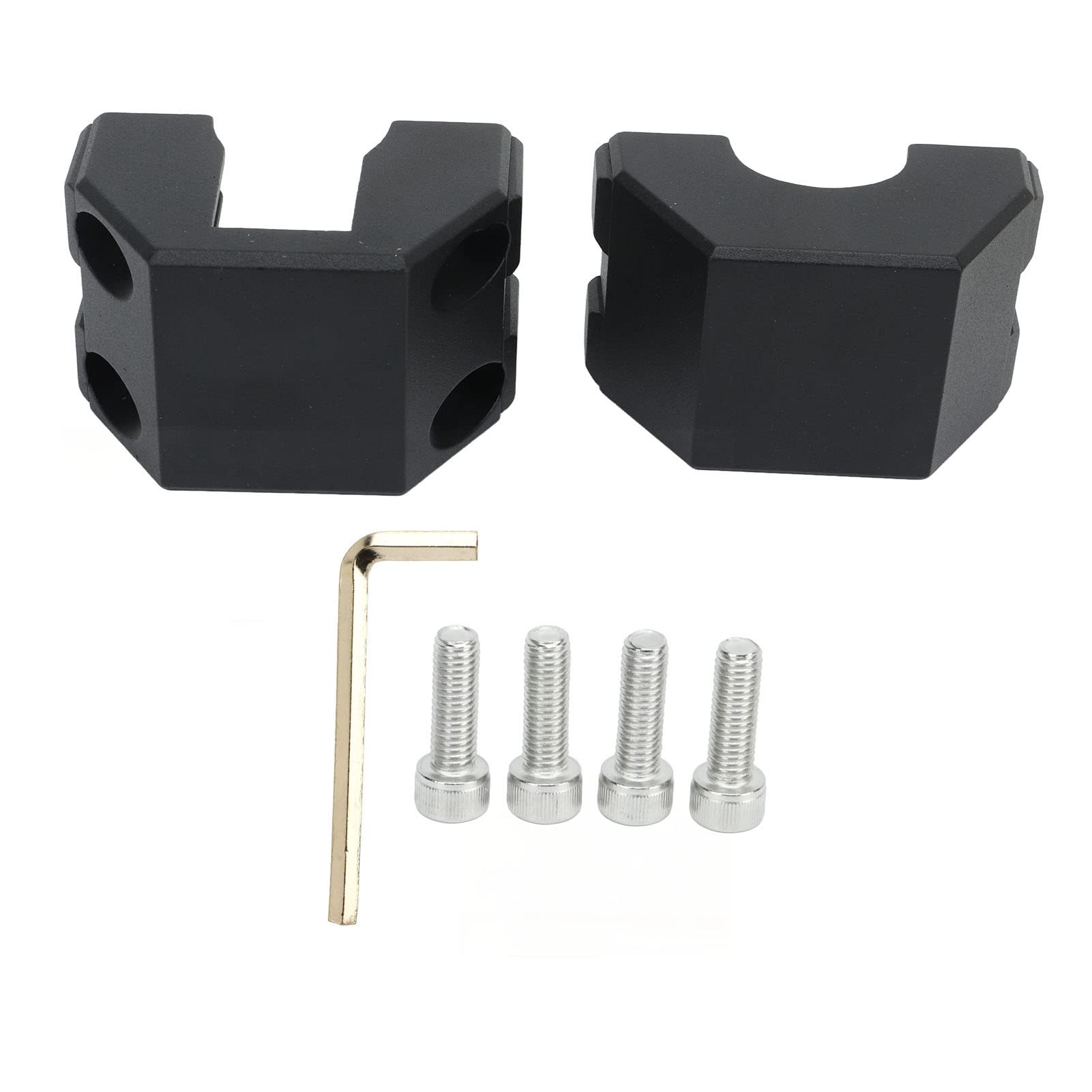 2 abrazaderas plegables para scooter eléctrico con tornillo de aleación de aluminio, barra vertical, bloqueo de fijación resistente para scooter G30